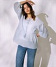 RIKKA FEMME リッカファム ブラウス レディース 長袖 シャツブラウス RF25SS19(SAX-FREE)