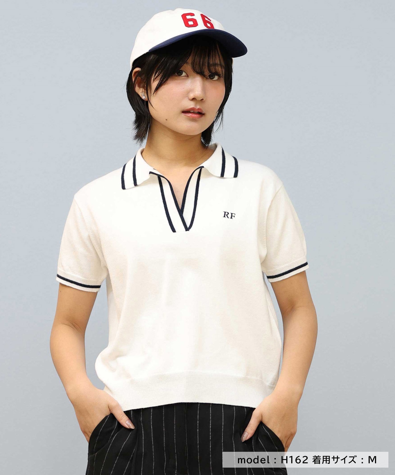【緑色M】 マルボンゴルフ ポロシャツ 半袖 ニット シャツ 刺繡 レディース Malbon Golf｜マルボンゴルフ（レディース）のトップス（半袖