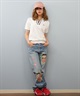 RIKKA FEMME/リッカファム ニットポロシャツ RF25SS18(NV/IV-FREE)