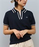 RIKKA FEMME/リッカファム ニットポロシャツ RF25SS18(NV/IV-FREE)