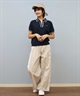 RIKKA FEMME/リッカファム ニットポロシャツ RF25SS18(NV/IV-FREE)