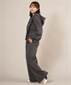 RIKKA FEMME リッカファム ロングパンツ レディース スウェットパンツ ポケット デザイン 裏毛 セットアップ対応 RF25FW10(CGY-FREE)