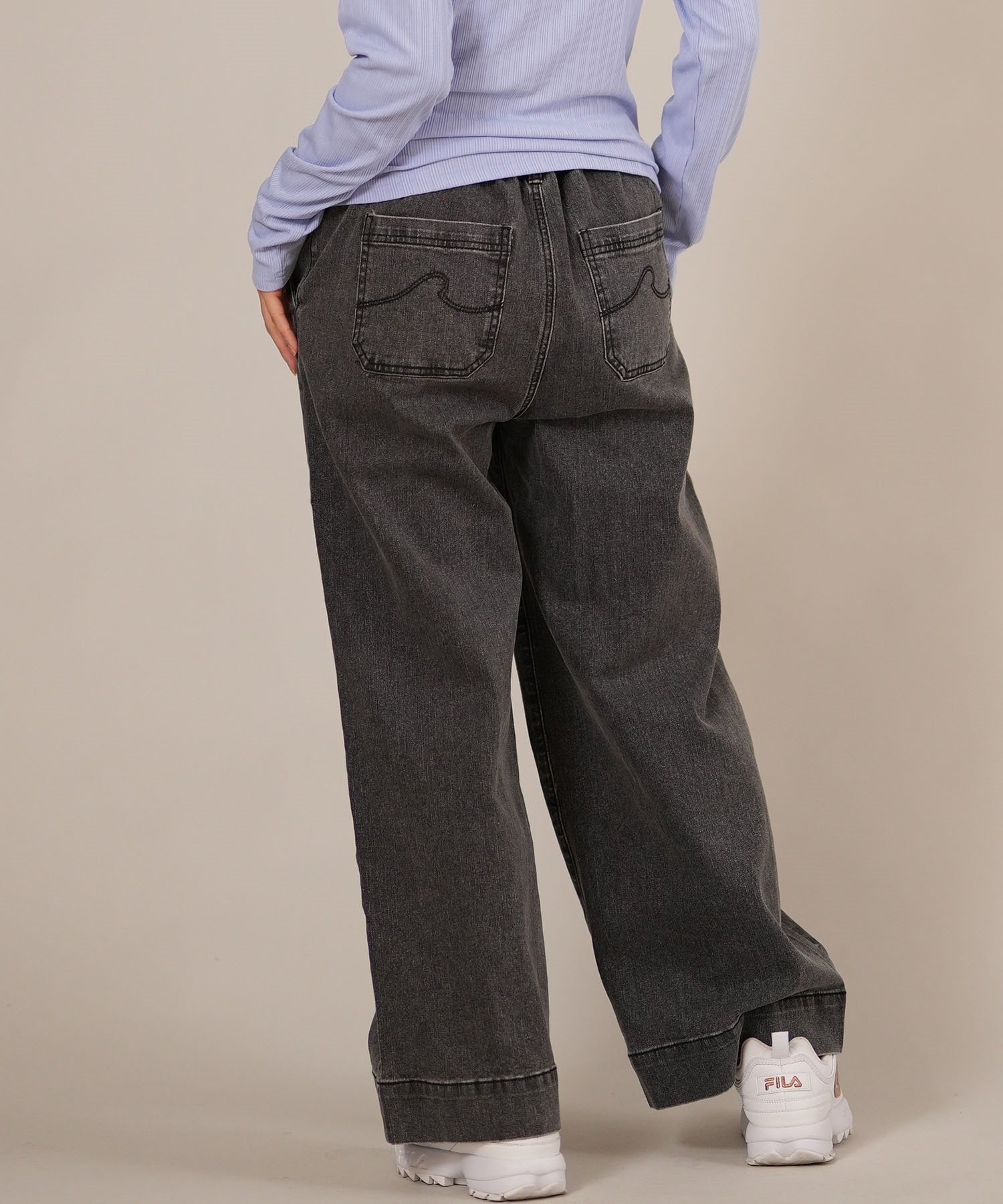 RIKKA FEMME リッカファム ロングパンツ レディース デニム パンツ G RIKKA FEMME リッカファム ロングパンツ レディース デニム パンツ G