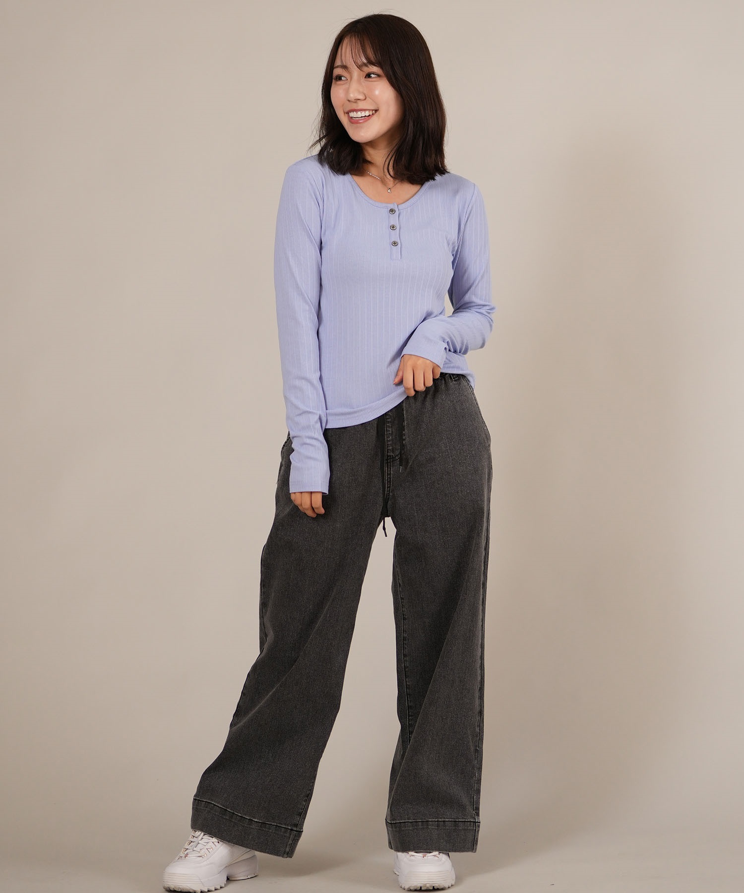 RIKKA FEMME リッカファム ロングパンツ レディース デニム パンツ G