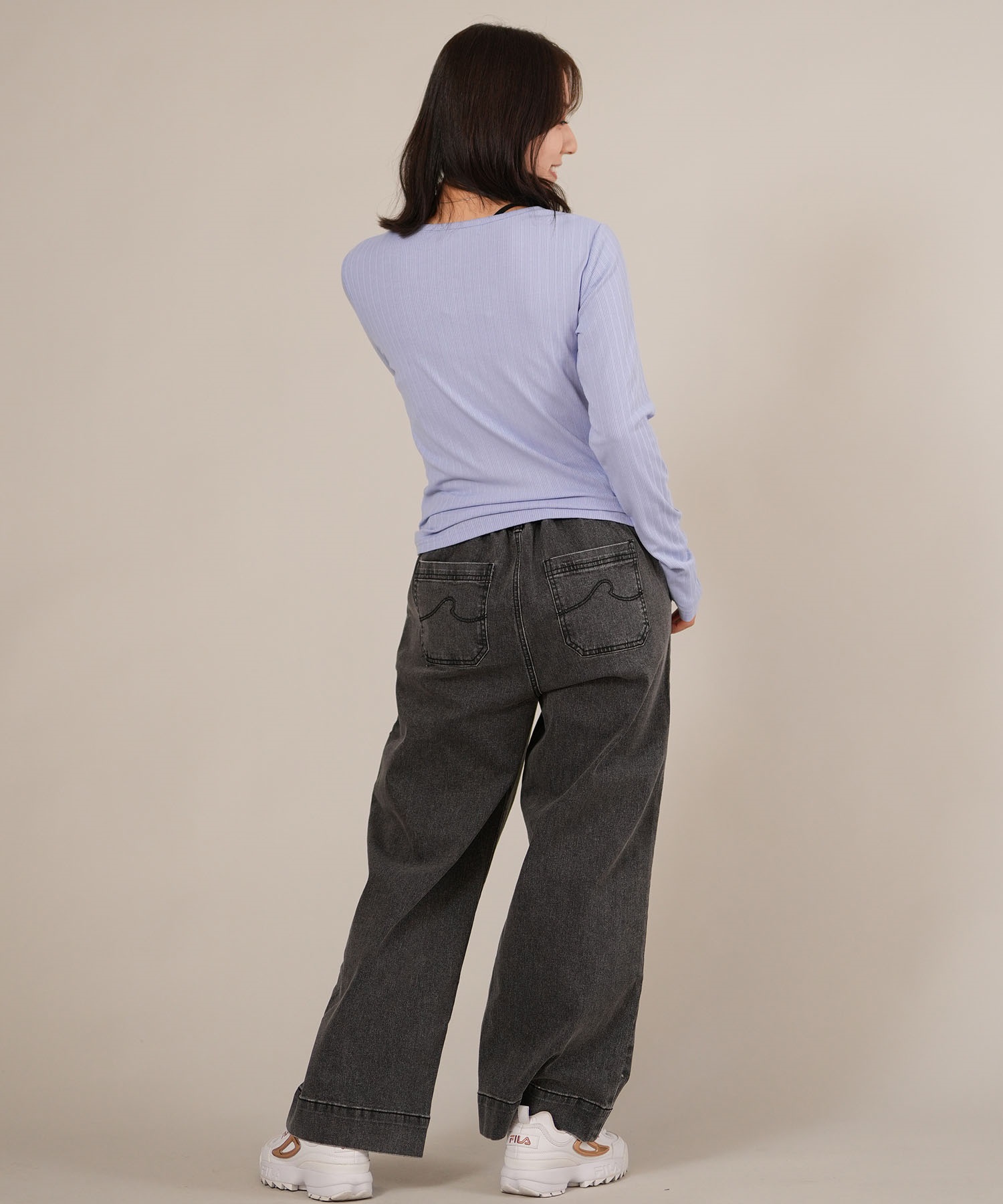 RIKKA FEMME リッカファム ロングパンツ レディース デニム パンツ G