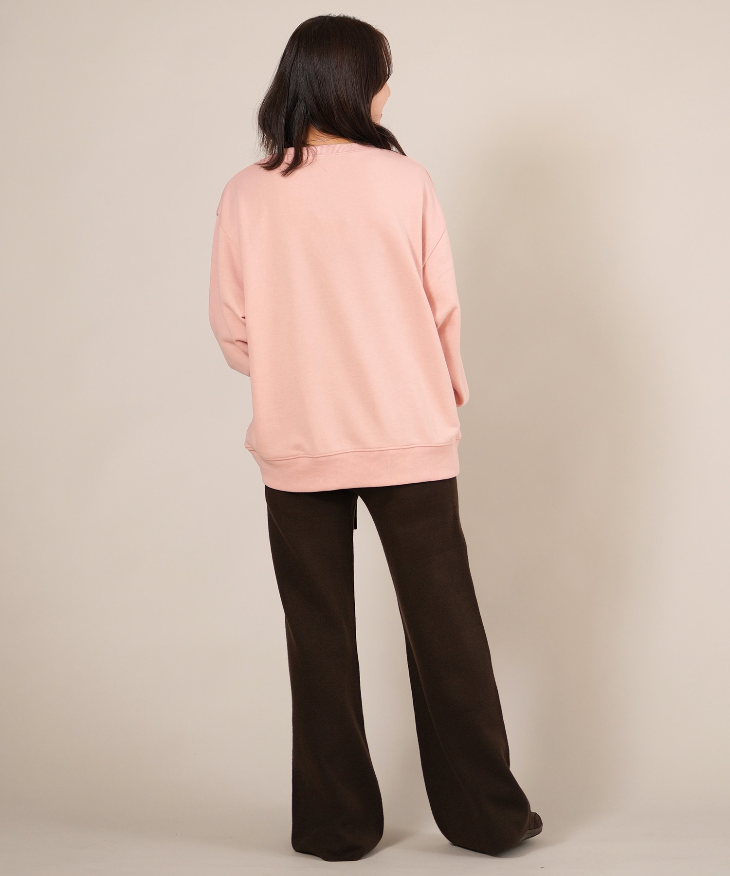 RIKKA FEMME リッカファム ロングパンツ ニットリブパンツ レディース ロンパン セットアップ対応 RF25FW14(GRY-FREE)