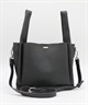 RIKKA FEMME リッカファム ショルダーバッグ 2WAY シンプル ポーチ付き2wayPUトート RFAC25FW08(BLK-FREE)