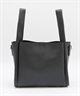 RIKKA FEMME リッカファム ショルダーバッグ 2WAY シンプル ポーチ付き2wayPUトート RFAC25FW08(BLK-FREE)