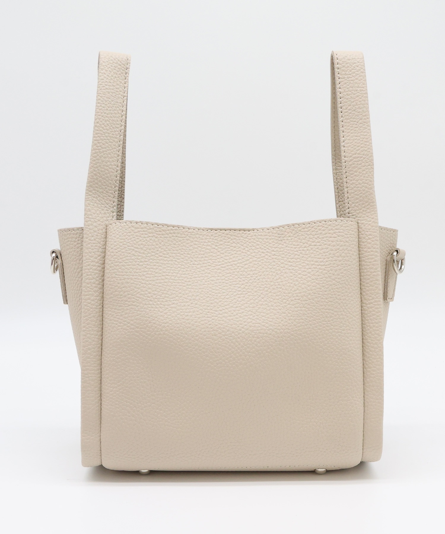 RIKKA FEMME リッカファム ショルダーバッグ 2WAY シンプル ポーチ付き2wayPUトート RFAC25FW08(BLK-FREE)