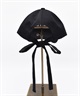 RIKKA FEMME リッカファム キャップ リボンキャップ RFAC25SS02(BLK-FREE)