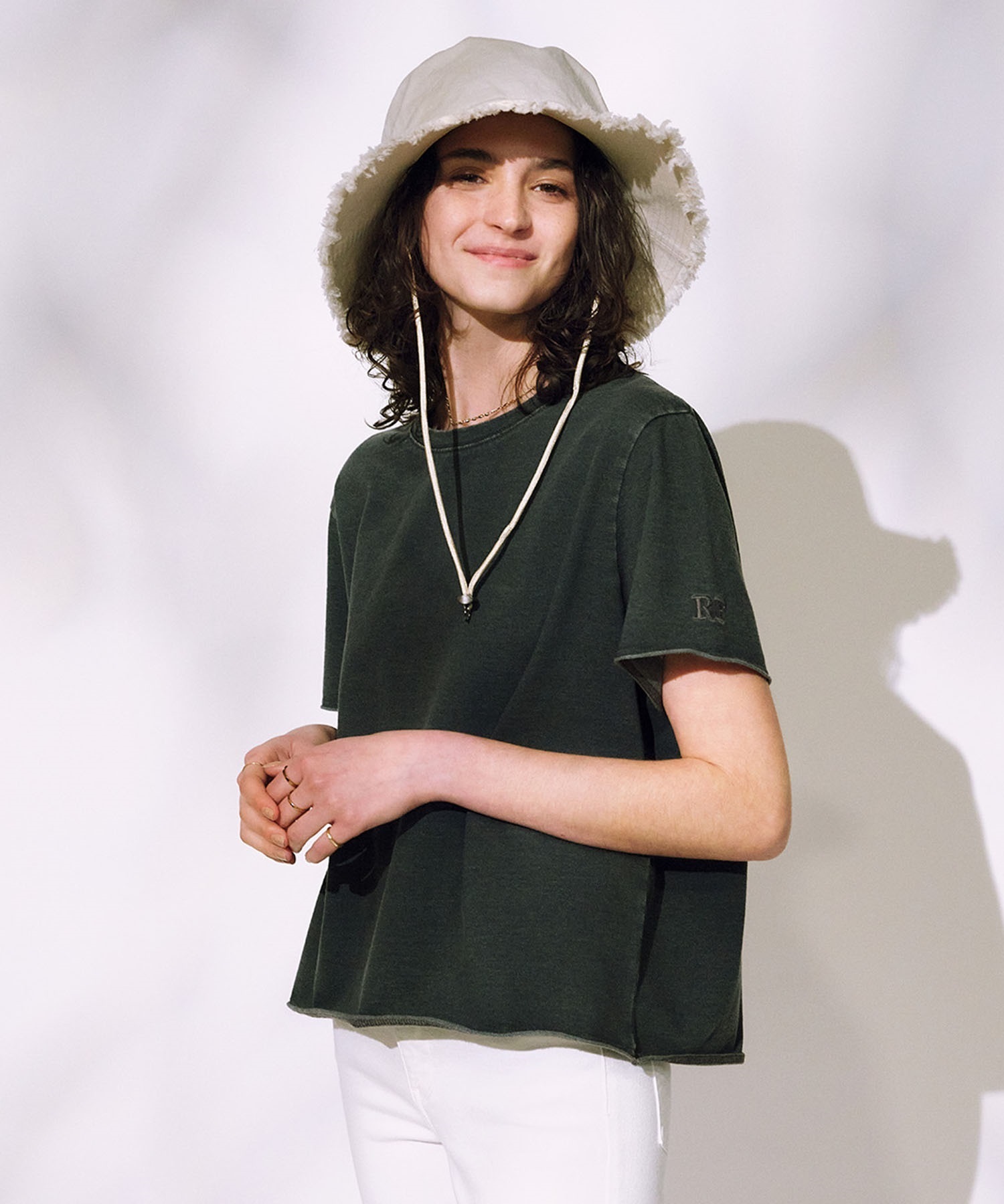 RIKKA FEMME リッカファム ハット パラソルハット RFAC25SS01(BLK-FREE)