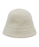 RIKKA FEMME リッカファム ハット 帽子 サーモハット バケットハット バケハ ファー フリーサイズ RFAC25FW03(WHT-FREE)