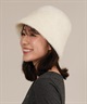 RIKKA FEMME リッカファム ハット 帽子 サーモハット バケットハット バケハ ファー フリーサイズ RFAC25FW03(WHT-FREE)