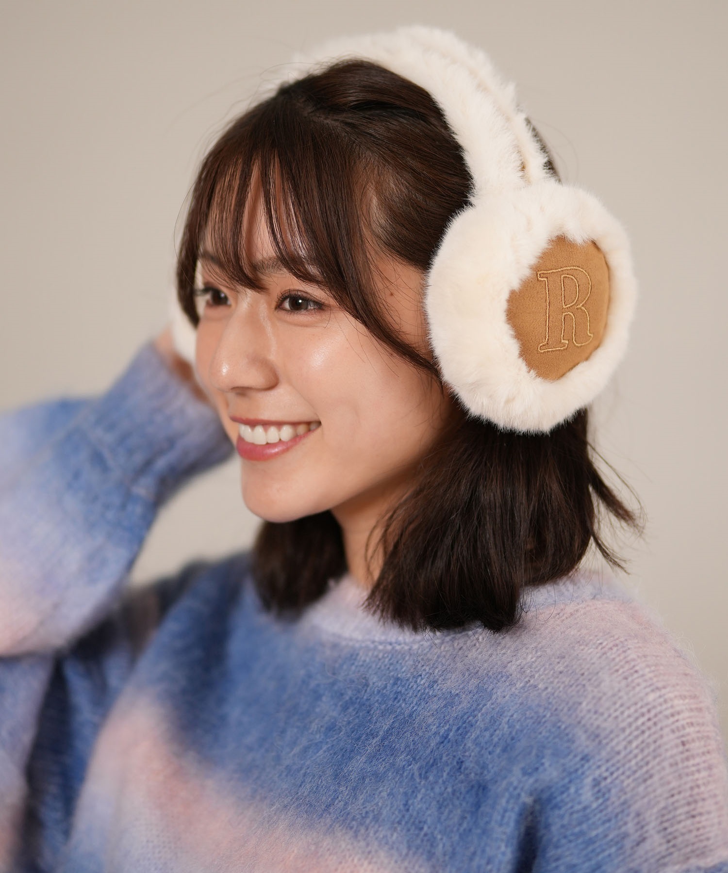 RIKKA FEMME リッカファム イヤーマフラー 耳当て ファー RFAC25FW05