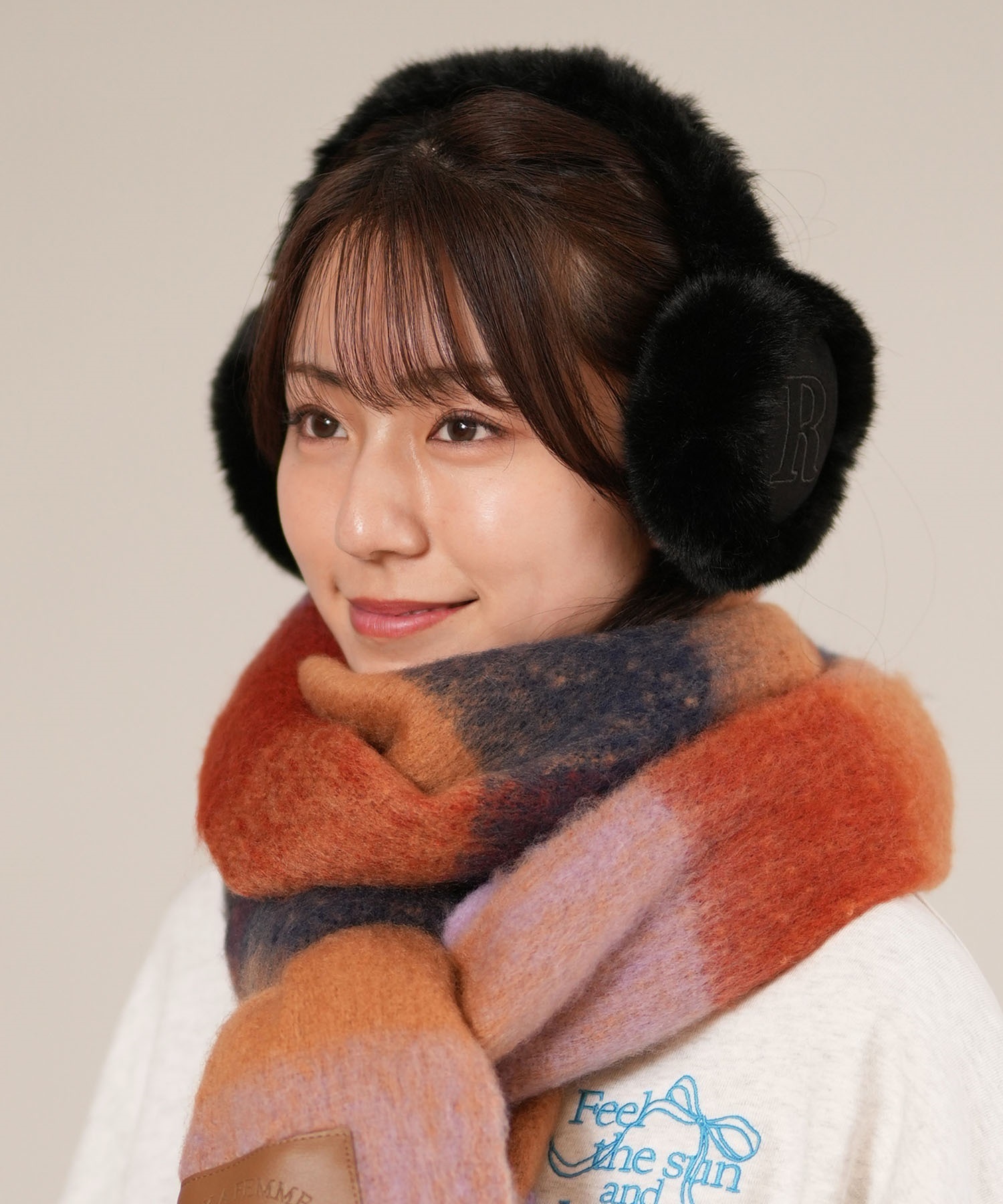 RIKKA FEMME リッカファム イヤーマフラー 耳当て ファー RFAC25FW05