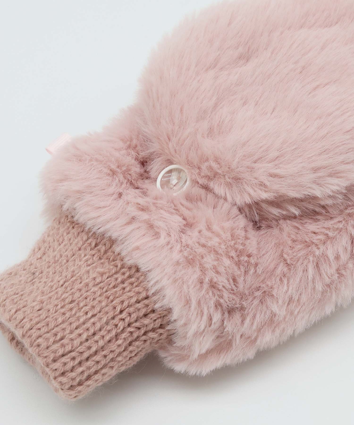 RIKKA FEMME リッカファム 手袋 2Way ファーミトン RFAC25FW04 手袋