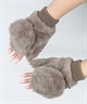 RIKKA FEMME リッカファム 手袋 2Way ファーミトン RFAC25FW04(CGY-FREE)