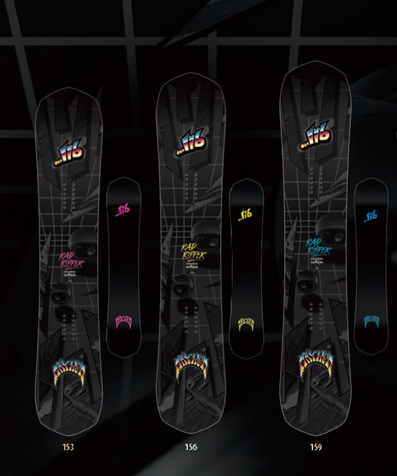 LIBTECH リブテック スノーボード 板 メンズ MAYHEM RAD RIPPER