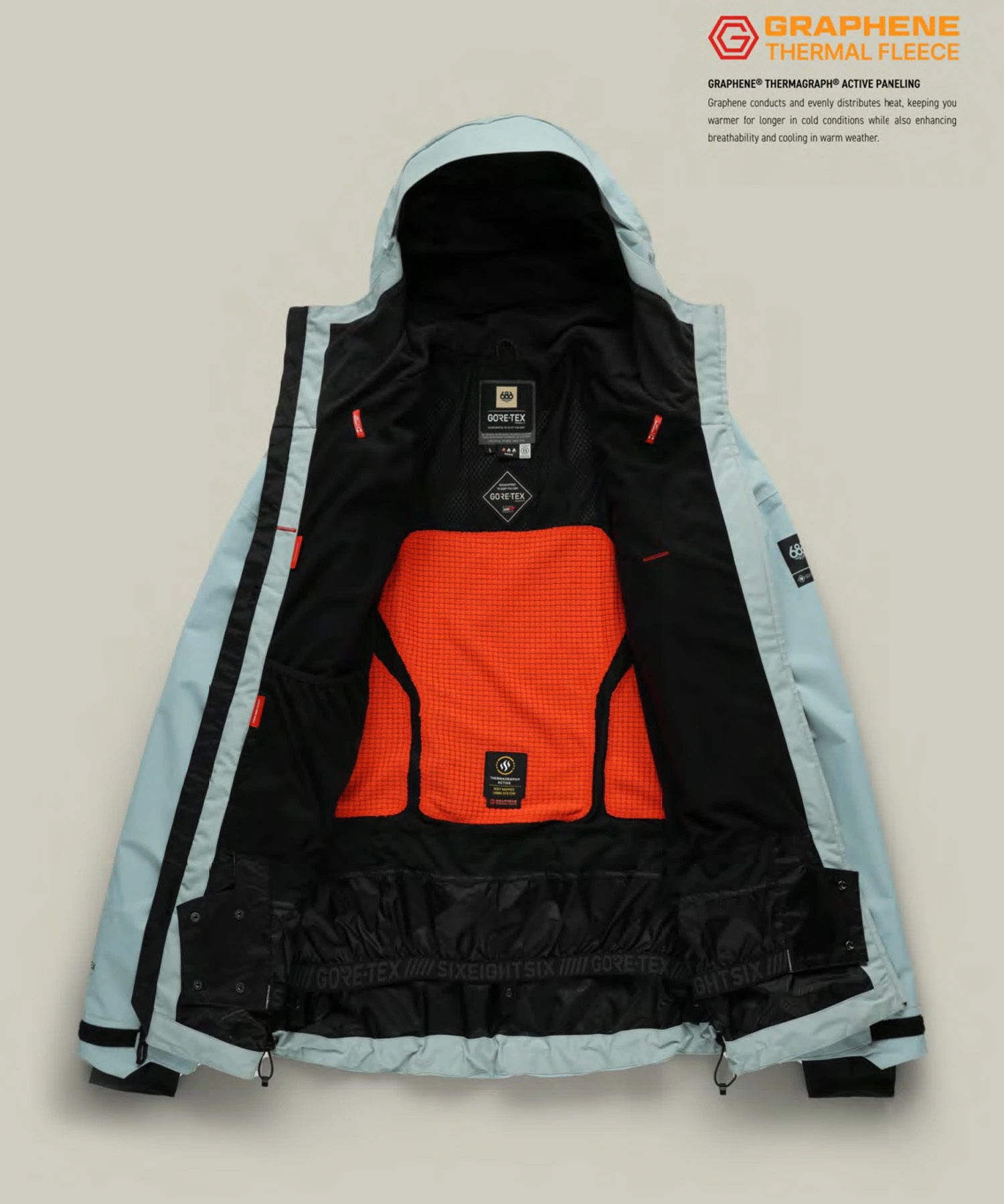 GORE-TEX スノーボードウェア新品　半額以下 早期購入/店頭受取対象外】 686 シックスエイトシックス