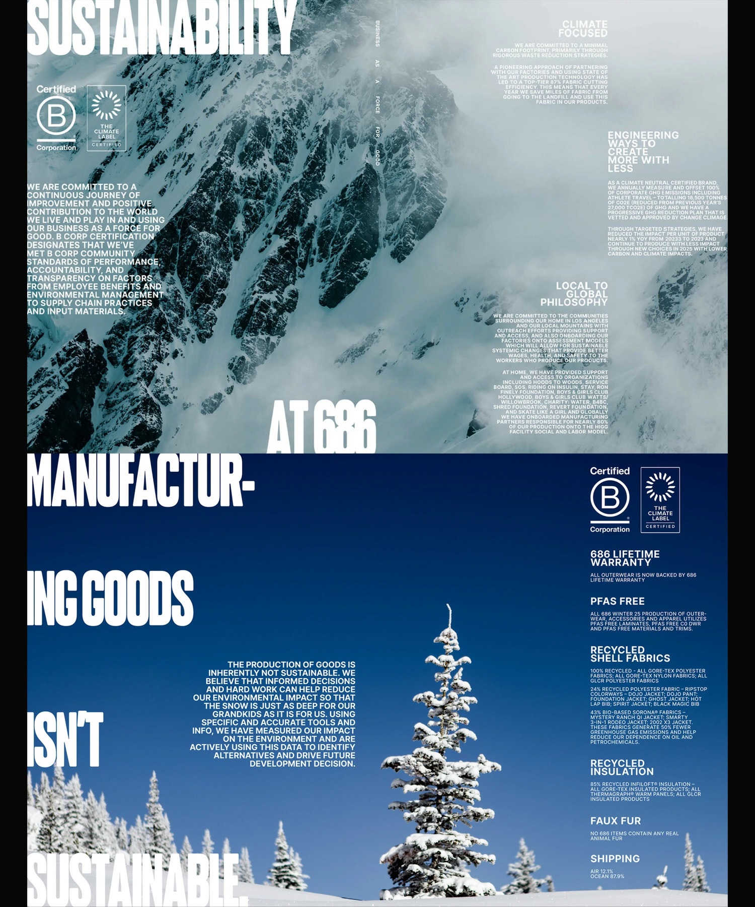 【早期購入/店頭受取対象外】 686 シックスエイトシックス スノーボード ウェア パンツ ユニセックス GORE-TEX DOJO SHELL ゴアテックス 25-26モデル MM A17(SGE-XS)