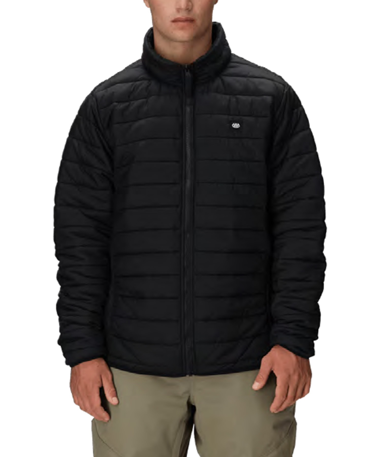686 シックスエイトシックス THERMAL PUFF INS JK スノーボード ウェア インナーウェア ユニセックス 25-26モデル MM D25【2526】(BLK-S)