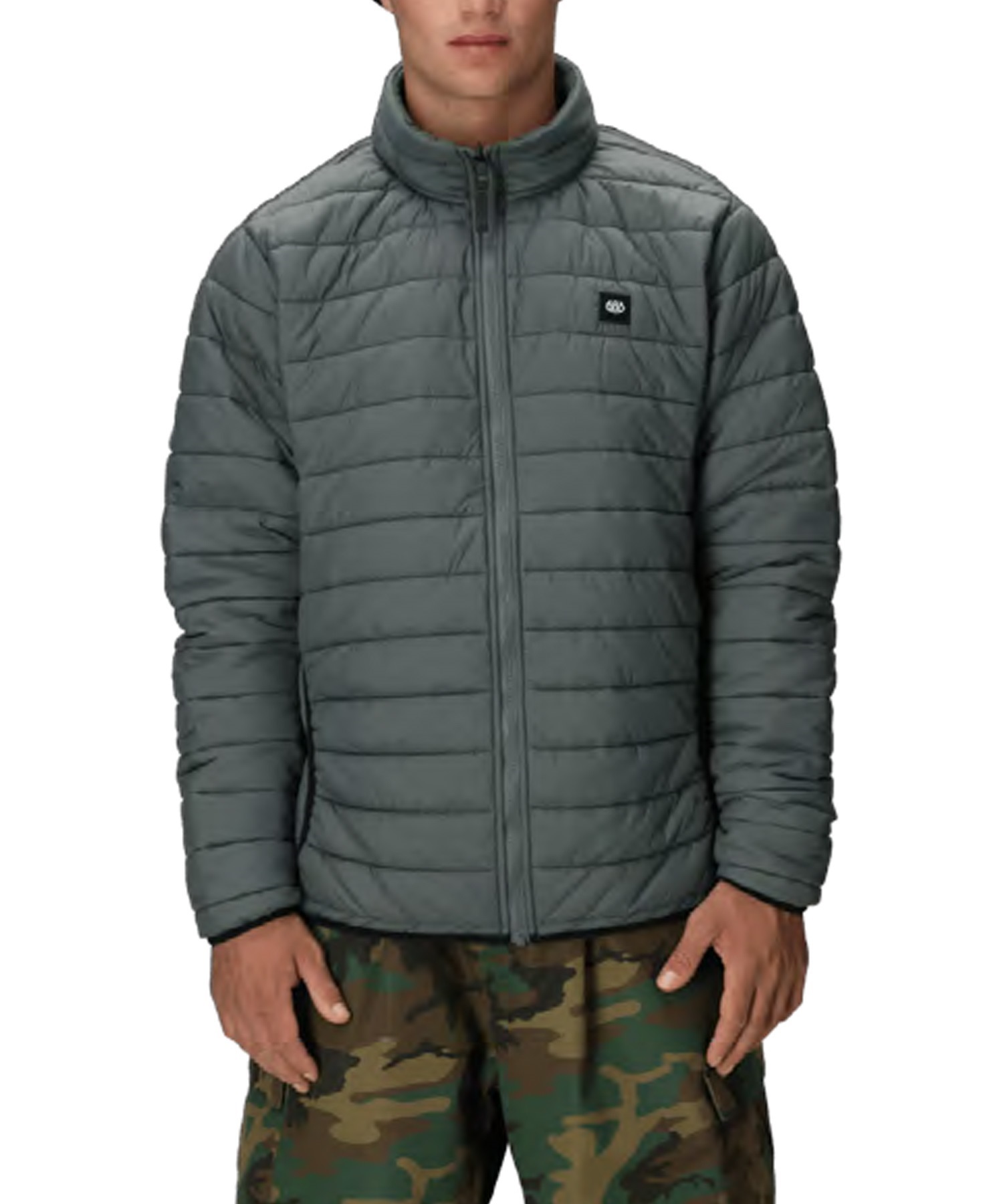 686 シックスエイトシックス THERMAL PUFF INS JK スノーボード ウェア インナーウェア ユニセックス 25-26モデル MM D25【2526】(BLK-S)