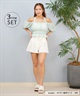 LAETITIA レリッタ 3点セット 水着 レディース  451401(WT-9)