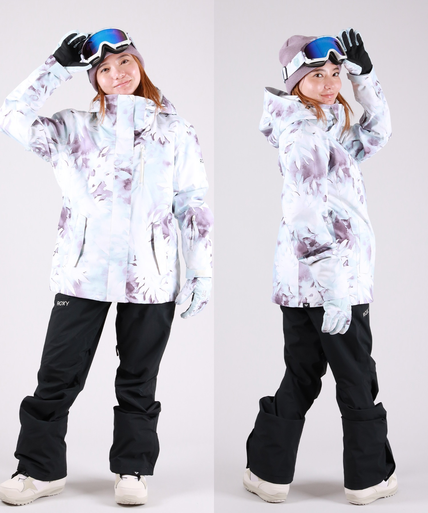 ROXY スキー スノーボード ウェア 120,130cm ROXY（ロキシー） ジャケット×ICEPARDAL パンツロキシー スノーボード
