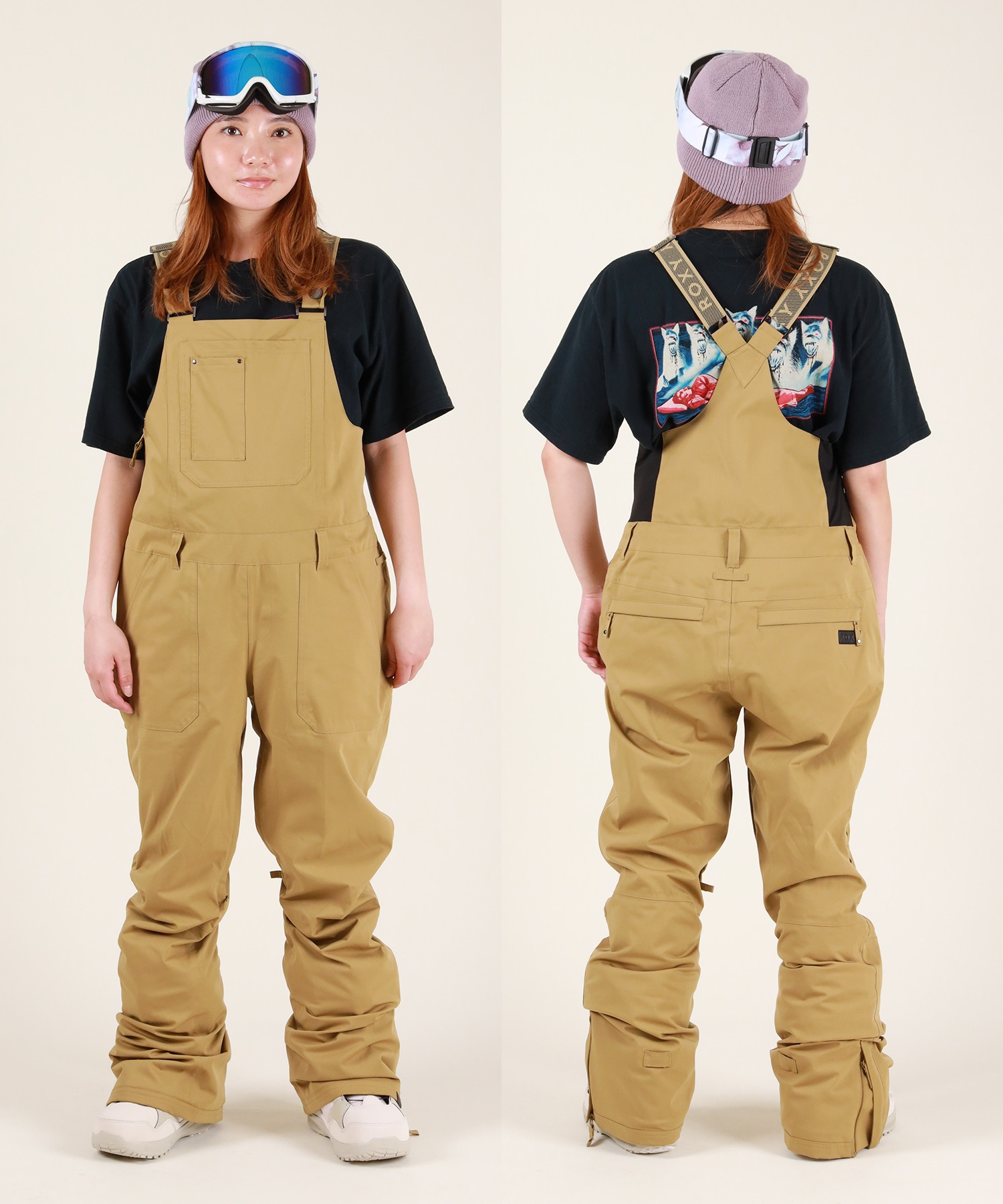 ROXY ロキシー RIDEOUT BIB PT スノーボード ウェア パンツ レディース