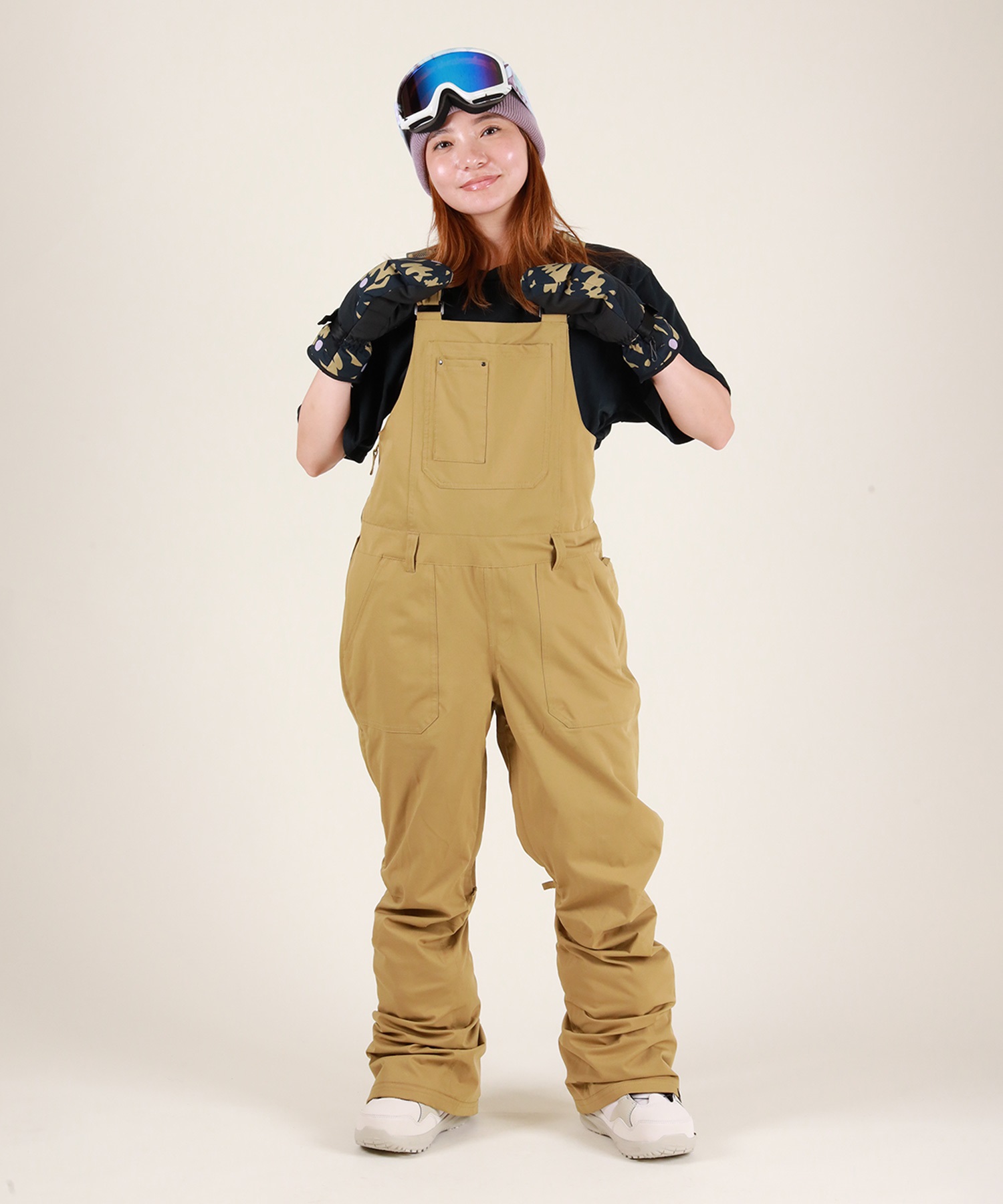 ROXY ロキシー RIDEOUT BIB PT スノーボード ウェア パンツ レディース