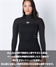 ROXY ロキシー スウェルシリーズ フロントジップ ロングスリーブ  RWT251708 ウェットスーツ スプリング レディース(BLK-M)