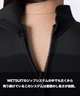 ROXY ロキシー スウェルシリーズ フロントジップ ロングスリーブ  RWT251708 ウェットスーツ スプリング レディース(BLK-M)
