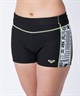ROXY ロキシー ウォーターパンツ ショート RWT251710 ウェットスーツ パンツ レディース(BLK-M)