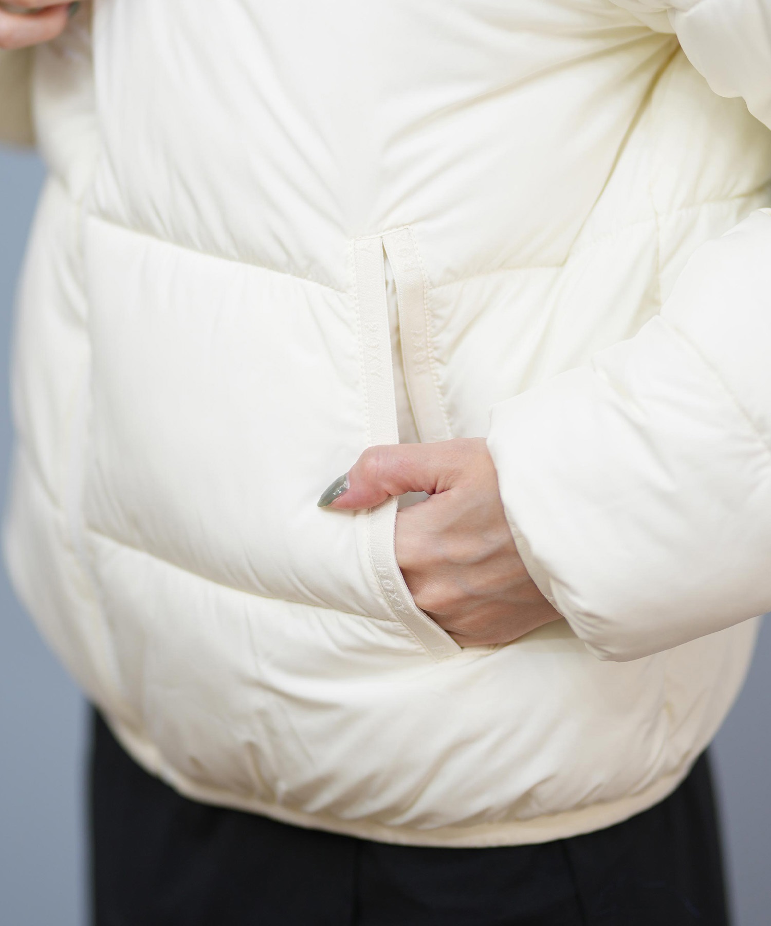 ROXY ロキシー ジャケット レディース 中綿 撥水 シンプル RJK254018(BLK-M)