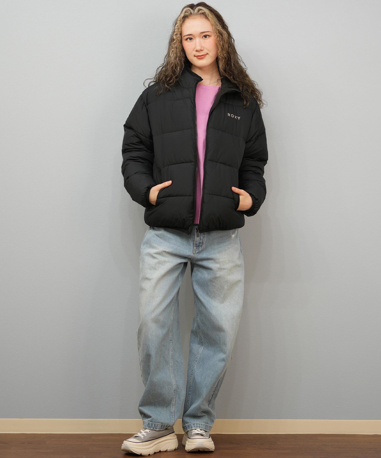 ROXY ロキシー ジャケット レディース 中綿 撥水 シンプル RJK254018