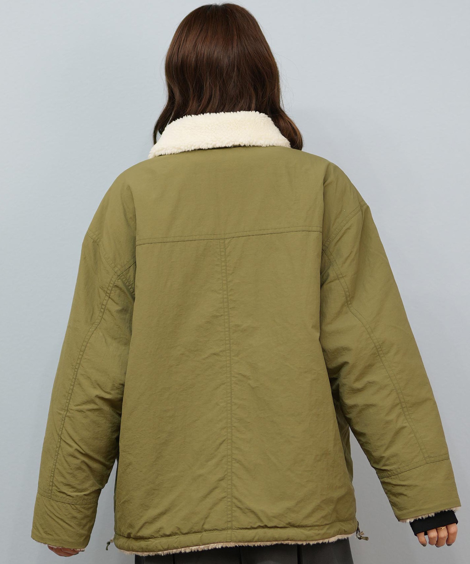 ROXY ロキシー ジャケット レディース ボア リバーシブル シンプル