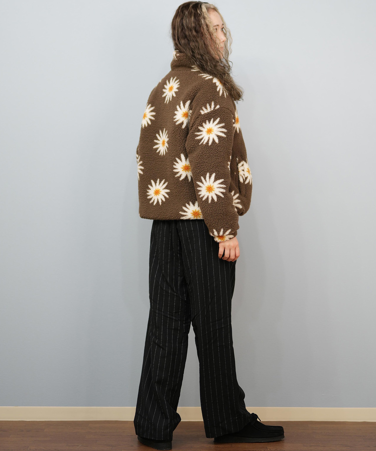 ROXY ロキシー ジャケット レディース ショート丈 ボア ロゴ RJK254025 ROXY ロキシー ジャケット レディース ショート丈 ボア ロゴ RJK254025