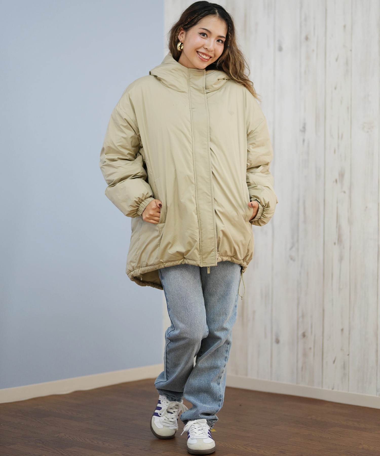 ROXY ロキシー ジャケット レディース シンプル ワンポイント ロゴ