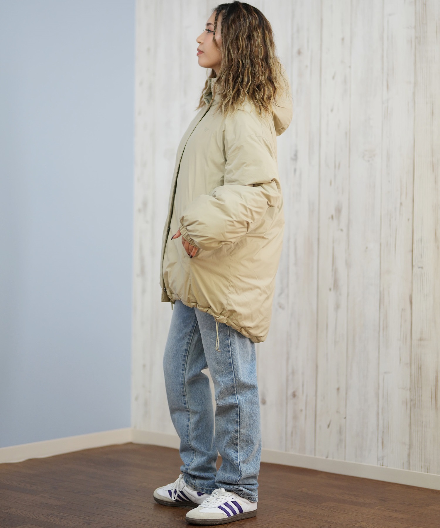 ROXY ロキシー ジャケット レディース シンプル ワンポイント ロゴ