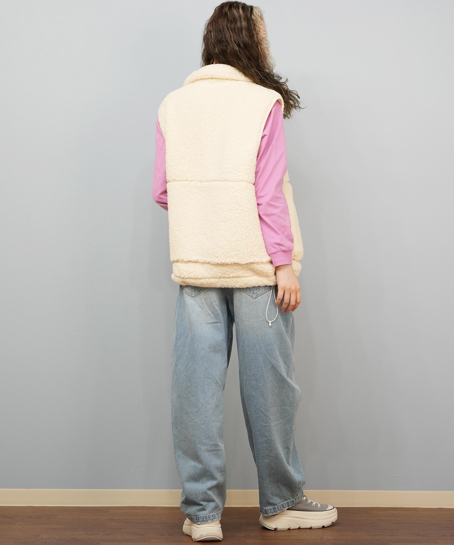 ROXY ロキシー ベスト レディース ボア 撥水 中綿 BELLIS BOA VEST RJK254020(NAT-S)