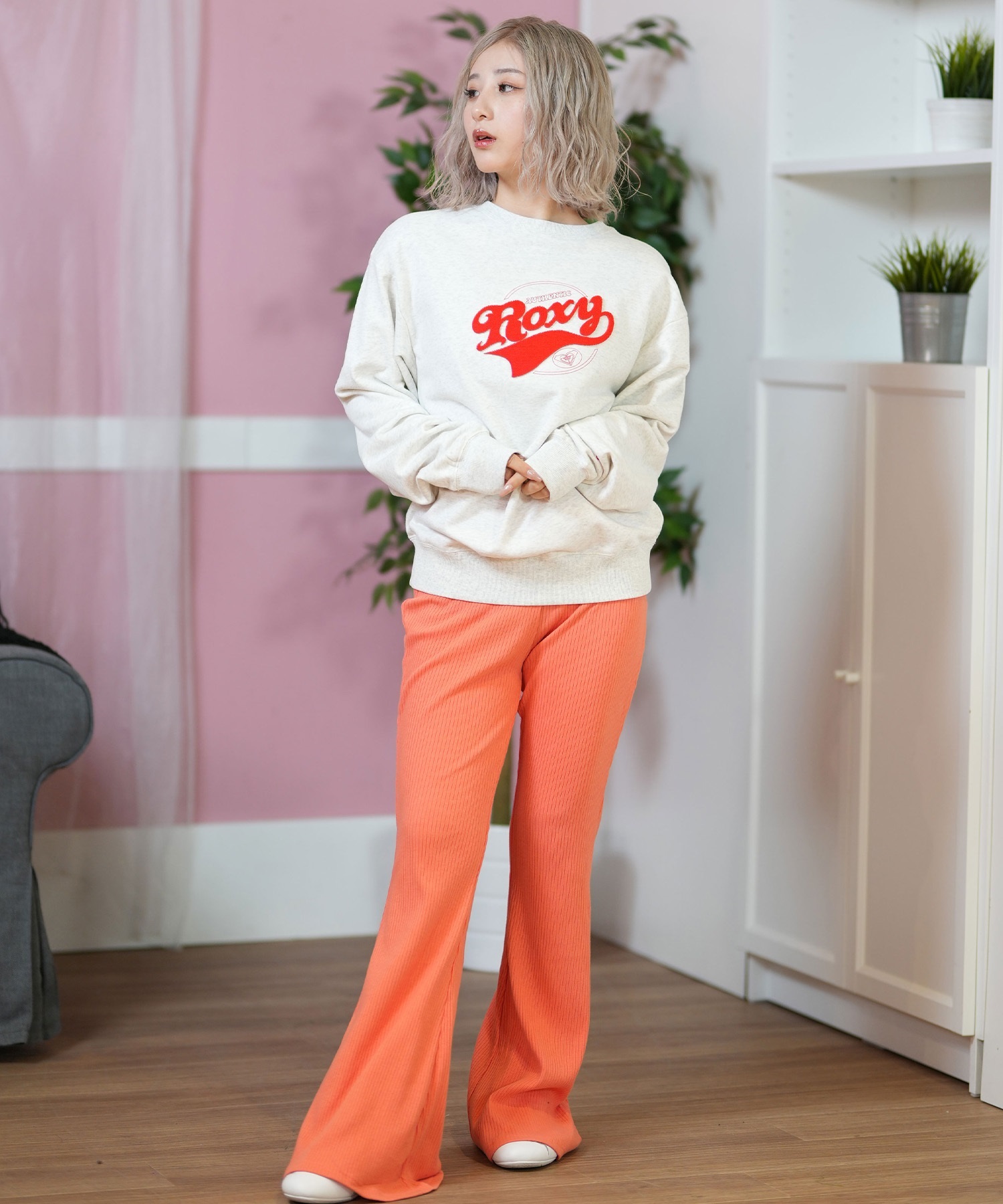 ROXY ロキシー トレーナー レディース クルーネック スウェット