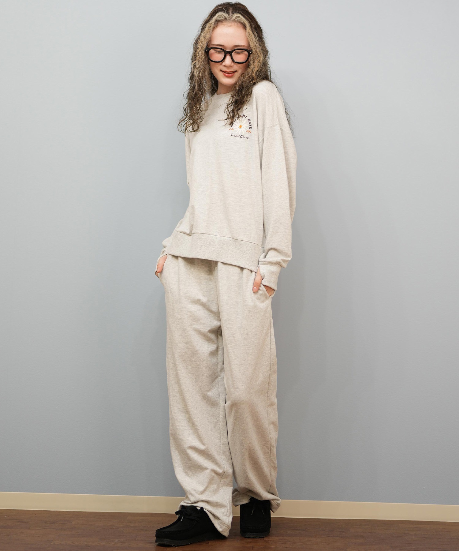 ROXY ロキシー 長袖 Tシャツ ロンT レディース ロゴ セットアップ対応 SUN AND SURF L S TEE RLT254038(BBK-M)