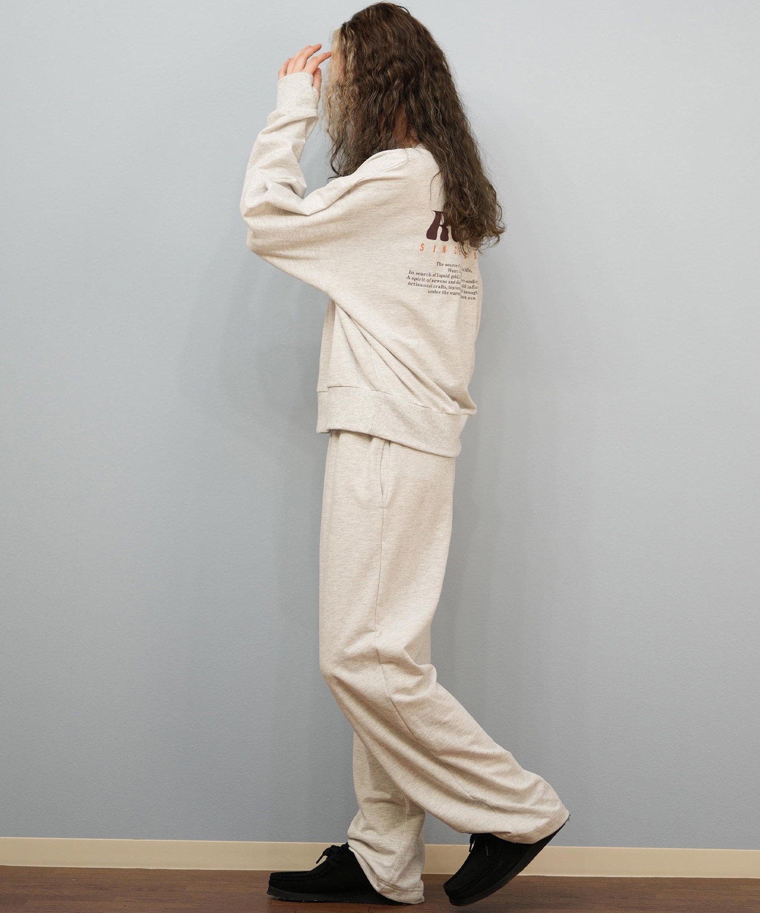 ROXY ロキシー 長袖 Tシャツ ロンT レディース ロゴ セットアップ対応 SUN AND SURF L S TEE RLT254038(BBK-M)