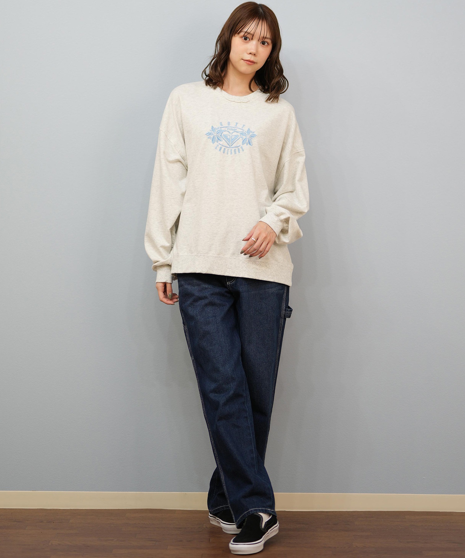 ROXY ロキシー トレーナー スウェット レディース オーバーサイズ FIND