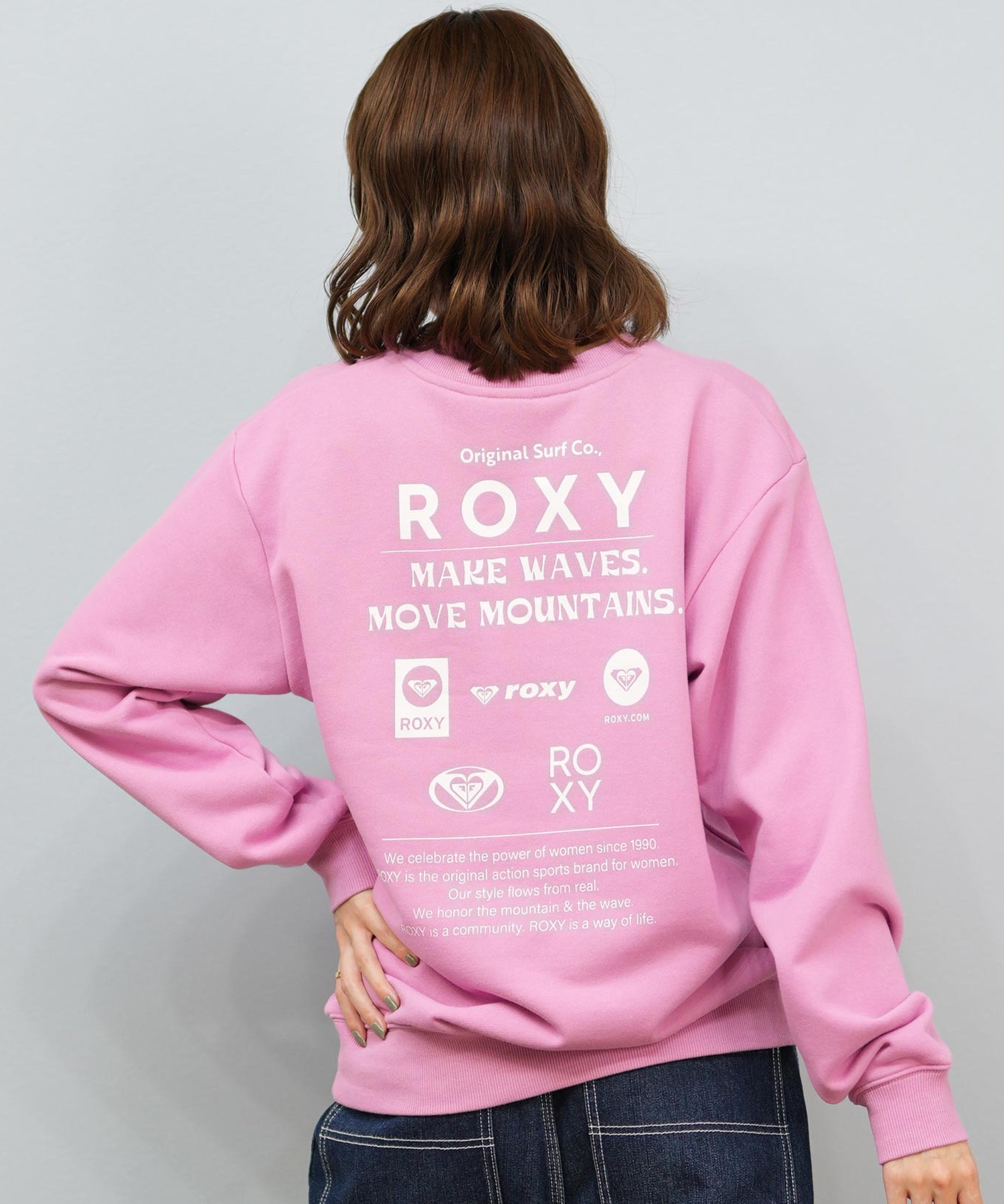 ROXY ロキシー トレーナー スウェット レディース バックプリント