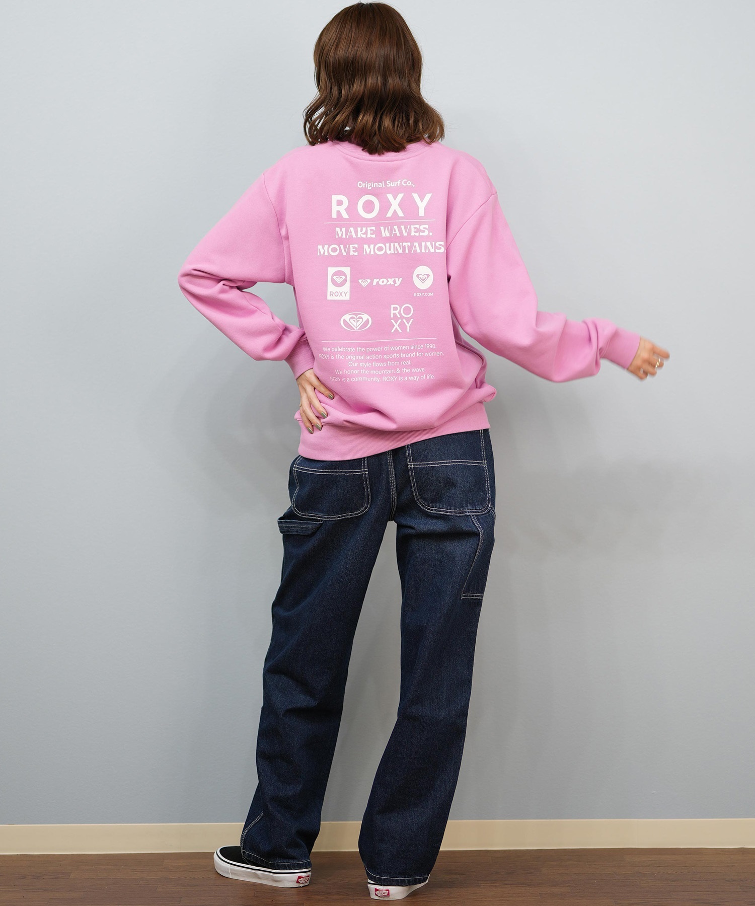 ROXY ロキシー トレーナー スウェット レディース バックプリント