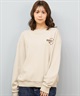 ROXY ロキシー トレーナー スウェット レディース ワンポイント シンプル JIVY PULL OVER RPO254028(BLK-M)