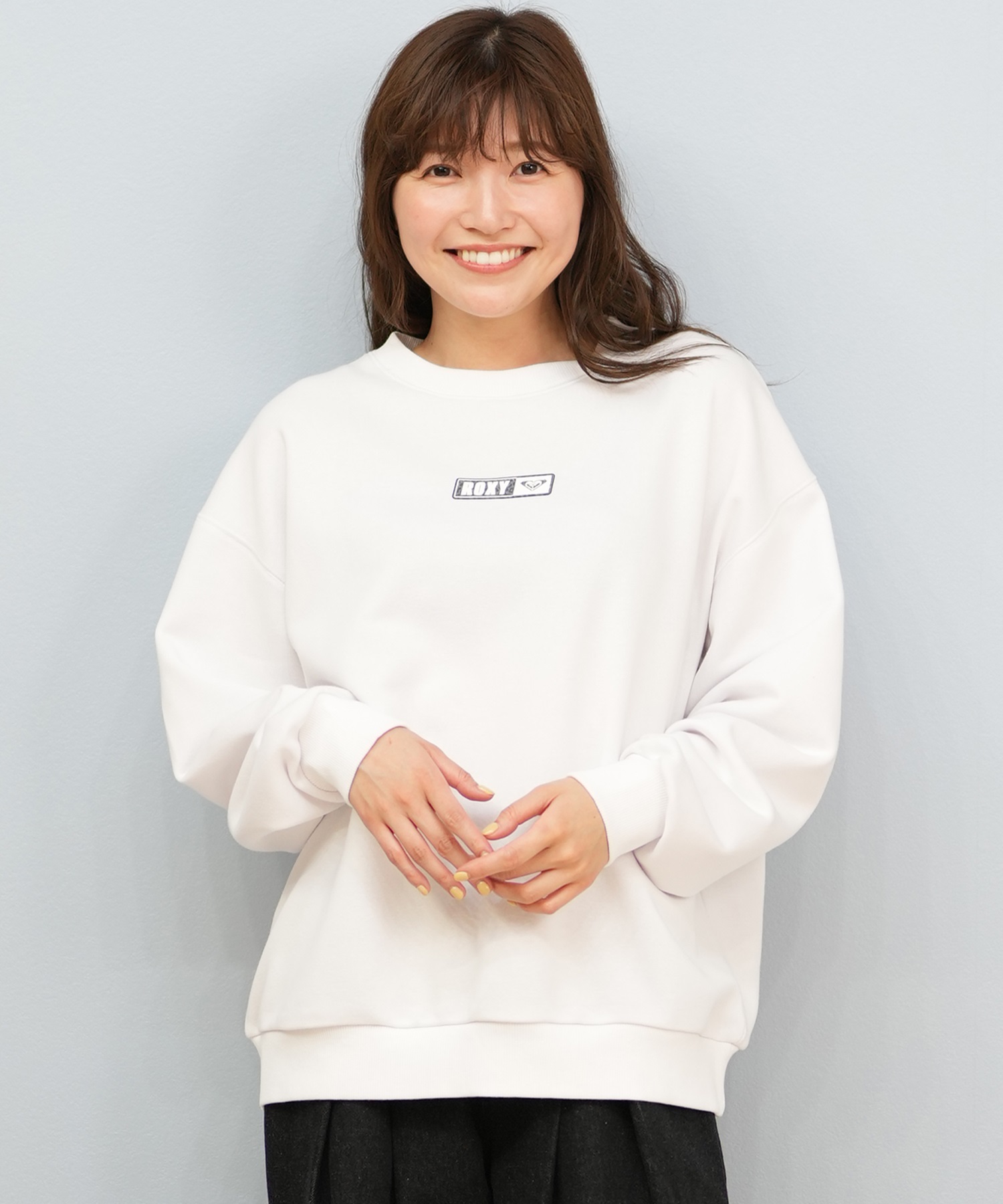 ROXY ロキシー トレーナー スウェット レディース クルーネック ロゴ