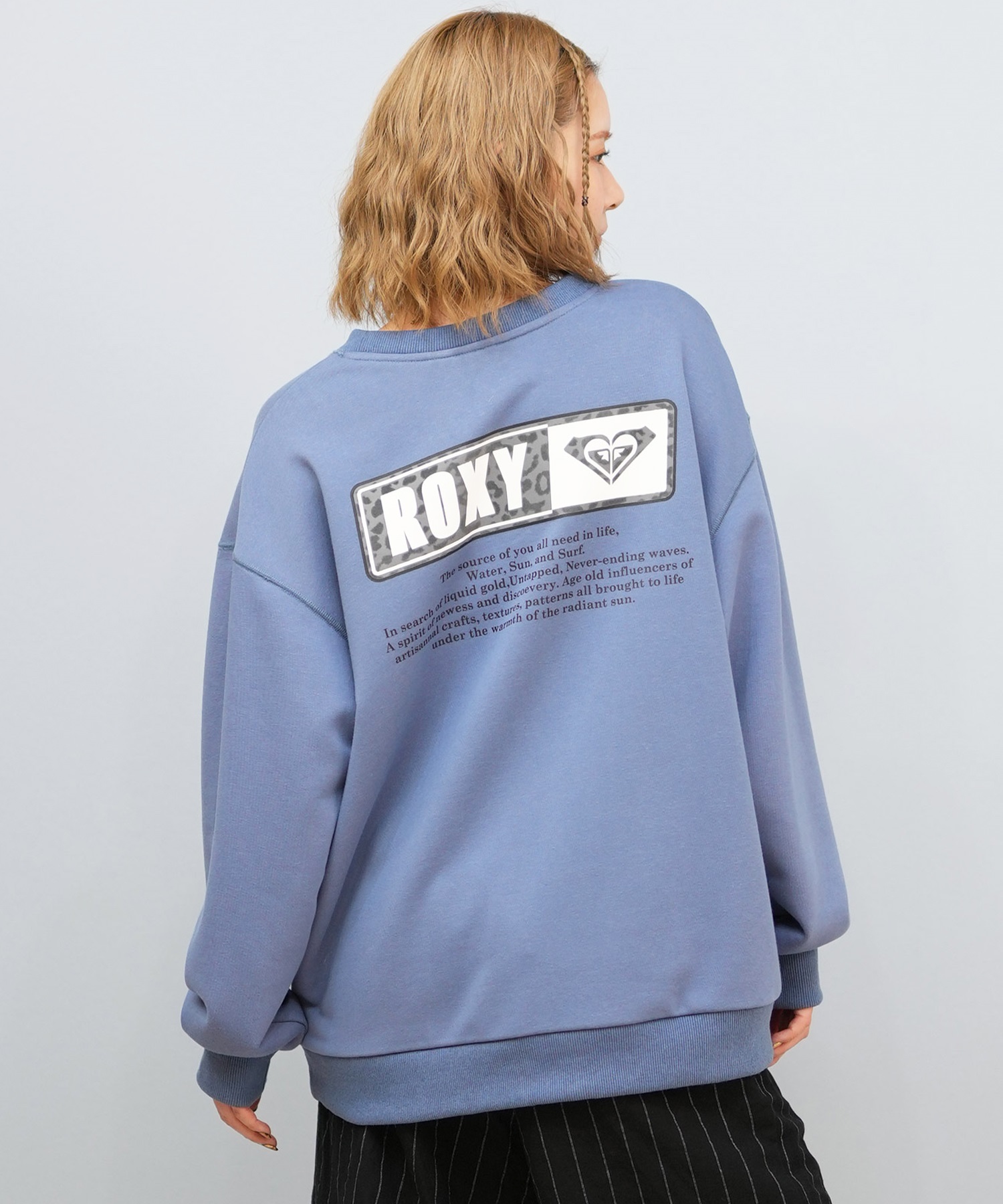 ROXY ロキシー トレーナー スウェット レディース クルーネック ロゴ