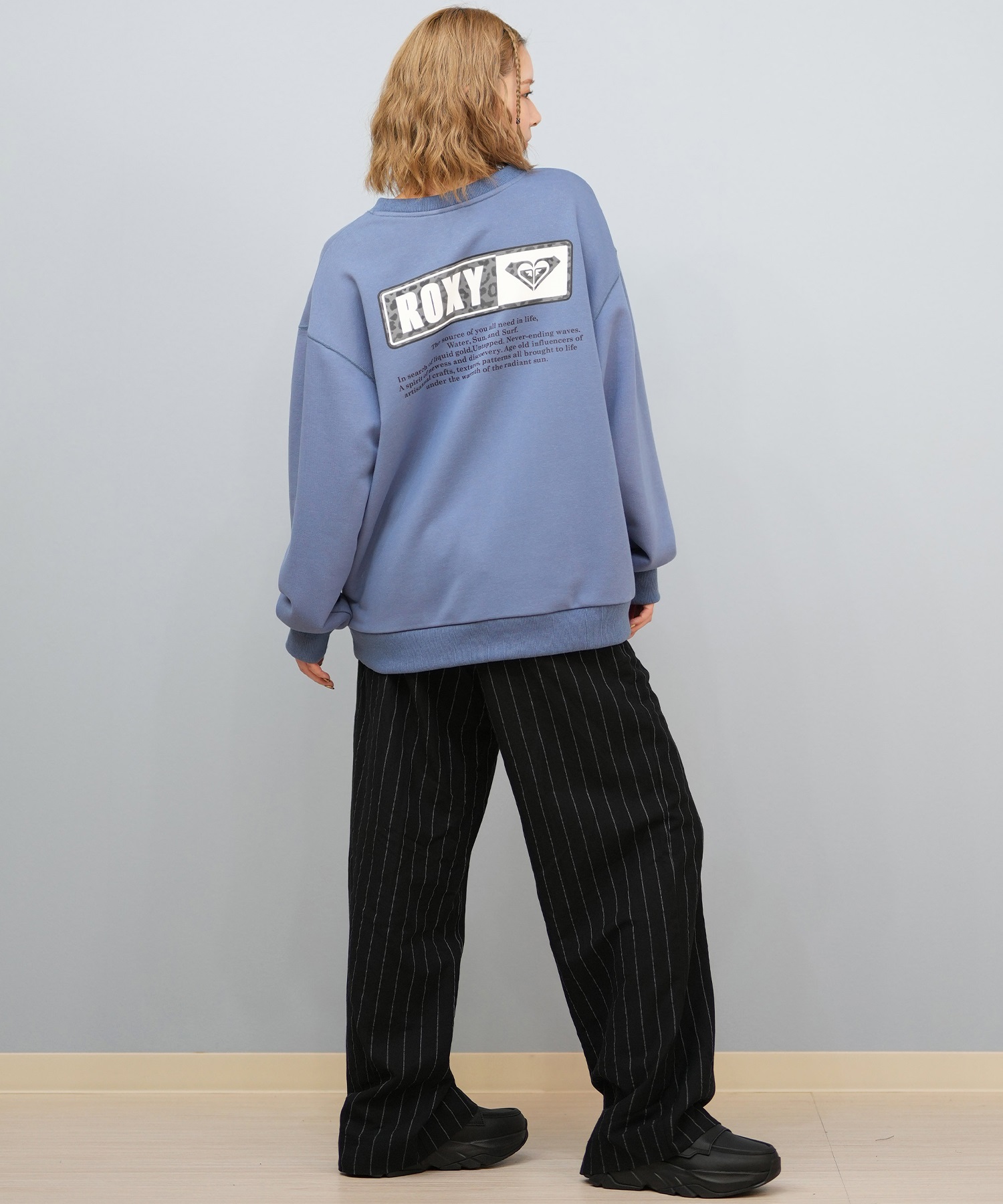 ROXY ロキシー トレーナー スウェット レディース クルーネック ロゴ
